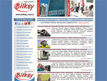 Tablet Screenshot of bilkey.com.tr